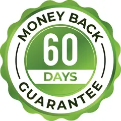 GlycoFix 60-day money-back guarantee badge