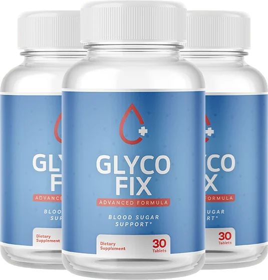 GlycoFix Official website GlycoFix 3 bottle popular package